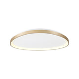 Niseko Triangular LED Flush Ceiling Light 3000K 48W - Gold