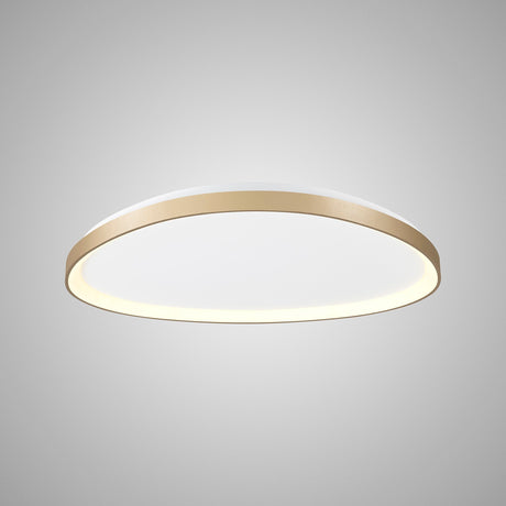 Niseko Triangular LED Flush Ceiling Light 3000K 48W - Gold