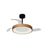 Niseko M CCT Dimmable LED Ceiling Fan Light With Remote Control - Gold/Black