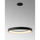 Niseko 65cm CCT LED Suspension Light With Remote Control & App - Black