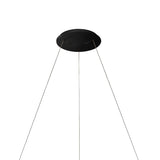 Niseko 50cm CCT LED Suspension Light With Remote Control & App - Black
