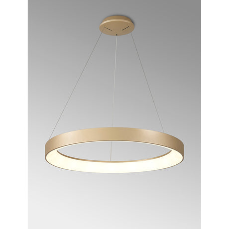 Niseko 65cm CCT LED Suspension Light With Remote Control & App - Gold