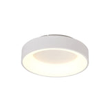 Niseko Small Ring CCT Dimmable LED Flush Ceiling Light With Remote & App Control 40W - White