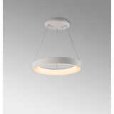 Niseko 38cm CCT LED Suspension Light  With Remote Control & App - White