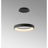 Niseko 38cm CCT LED Suspension Light With Remote Control & App - Black