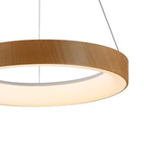 Niseko 38cm CCT LED Suspension Light With Remote Control & App - Brown