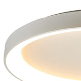 Niseko Ring CCT Dimmable LED Flush Ceiling Light With Remote Control 78W - White