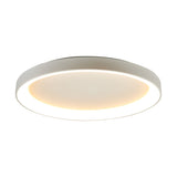 Niseko Ring CCT Dimmable LED Flush Ceiling Light With Remote Control 78W - White