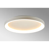 Niseko Ring CCT Dimmable LED Flush Ceiling Light With Remote Control 78W - White
