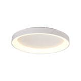 Niseko Ring CCT Dimmable LED Flush Ceiling Light With Remote Control 58W - White