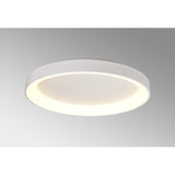 Niseko Ring CCT Dimmable LED Flush Ceiling Light With Remote Control 58W - White