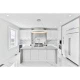 Niseko 90cm LED Suspension Light With Remote Control - White