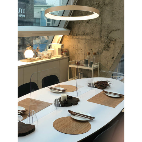 Niseko 90cm  LED Suspension Light With Remote Control - Gold