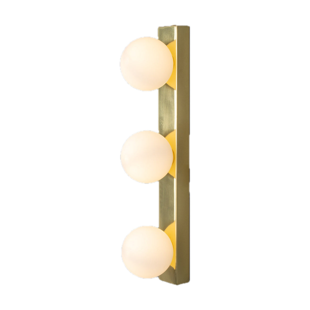 Noelani Triple Glass Globe Wall Light IP44