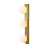 Noelani Triple Glass Globe Wall Light IP44