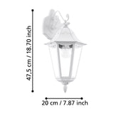 Nolmane Outdoor Wall Light - White