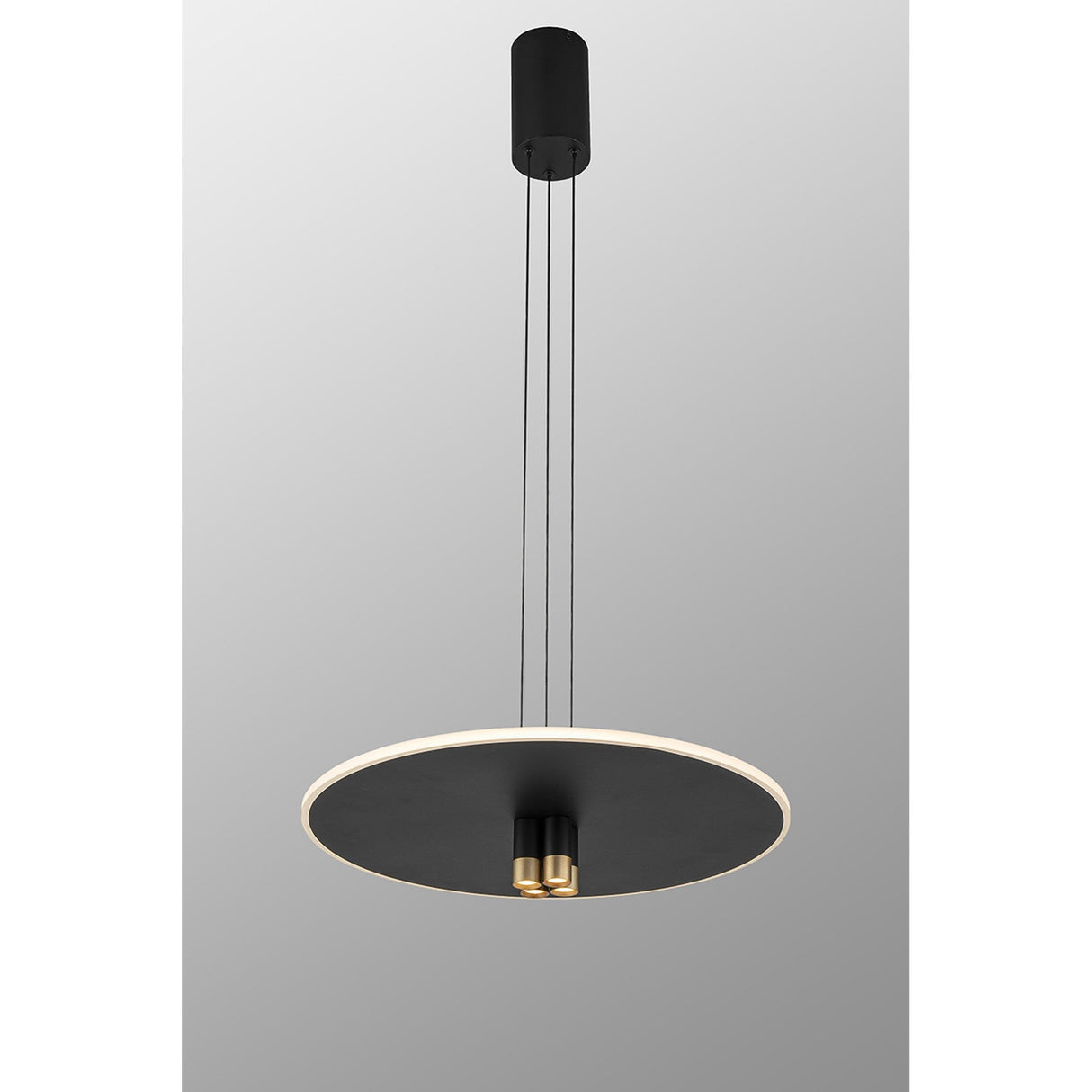 Nomada 48cm LED Pendant Light 33W 3000K - Sand Black & Gold