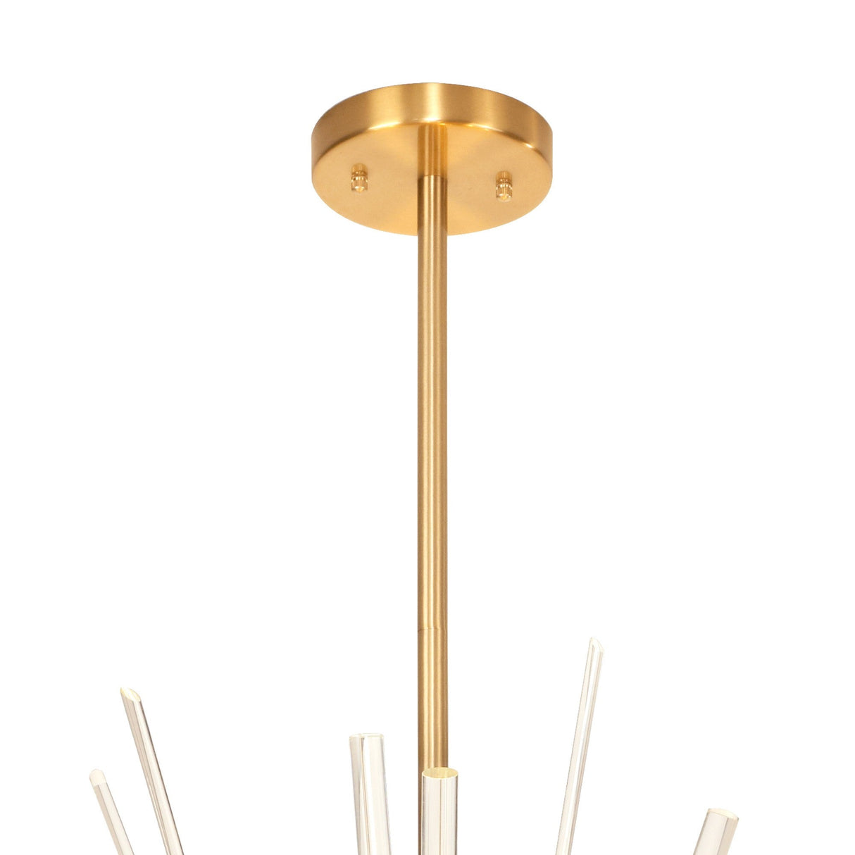 Noon 20 Light Glass Pendant Light – Antique Gold