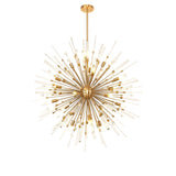 Noon 20 Light Glass Pendant Light – Antique Gold