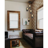 Nora 5 Light Frosted Glass Cluster Pendant Light - Black Marble & Chrome