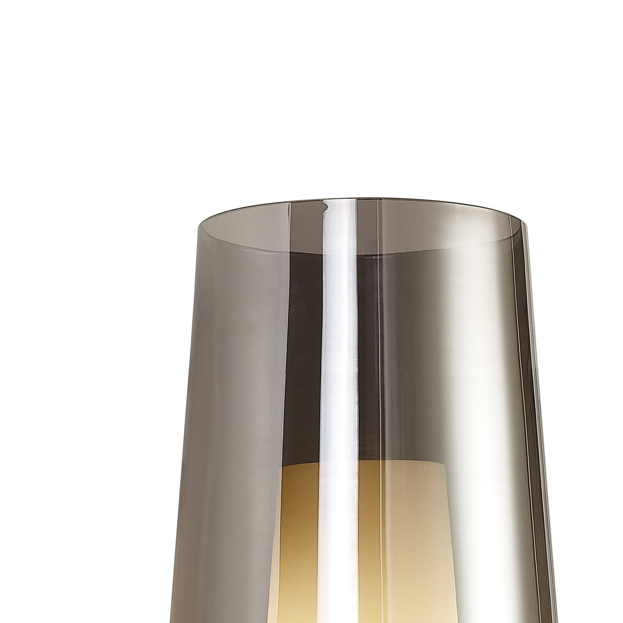 Nora 1 Light Glass Wall Light - Black/Black Marble