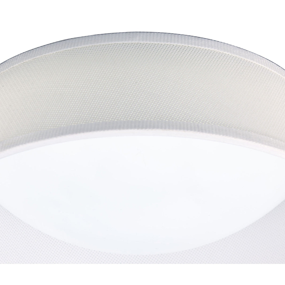 Nordica LED Flush Ceiling Light 3000K 12W - Ivory White