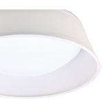 Nordica LED Flush Ceiling Light 3000K 21W - Ivory White