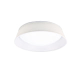 Nordica LED Flush Ceiling Light 3000K 21W - Ivory White