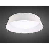 Nordica LED Flush Ceiling Light 3000K 30W - Ivory White