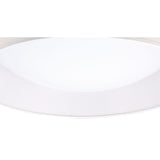 Nordica LED Flush Ceiling Light 3000K 60W - Ivory White
