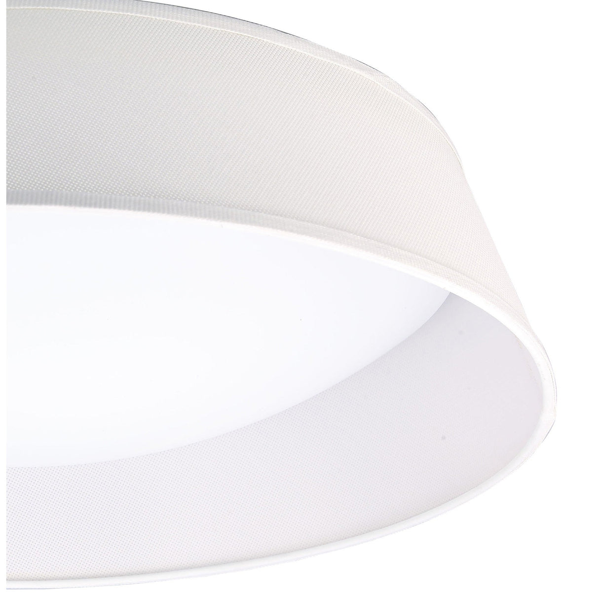 Nordica LED Flush Ceiling Light 3000K 60W - Ivory White