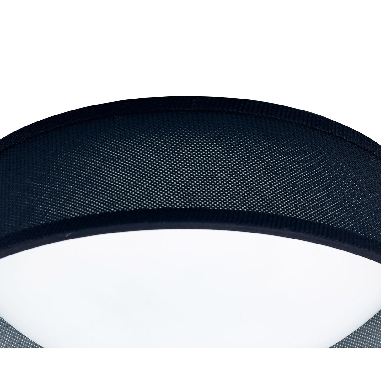 Nordica LED Flush Ceiling Light 3000K 12W - Black