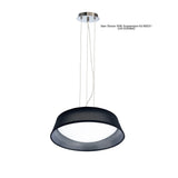 Nordica 3 Light Flush Ceiling Light - Black