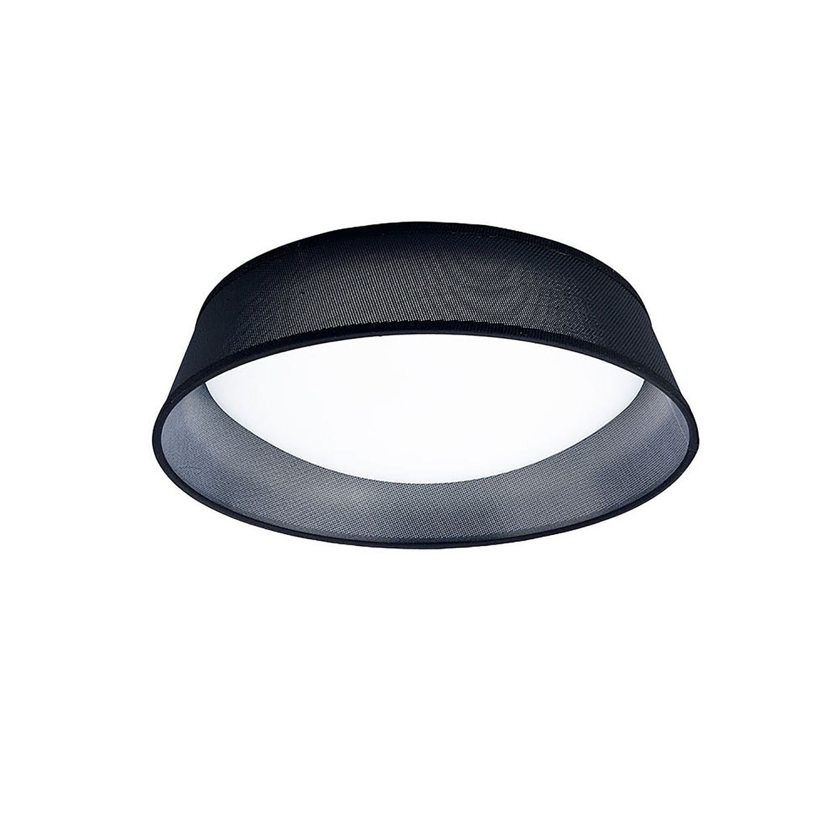 Nordica LED Flush Ceiling Light 3000K 21W - Black