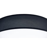 Nordica 5 Light Flush Ceiling Light - Black