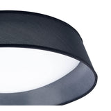 Nordica 5 Light Flush Ceiling Light - Black