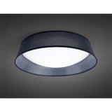 Nordica 5 Light Flush Ceiling Light - Black