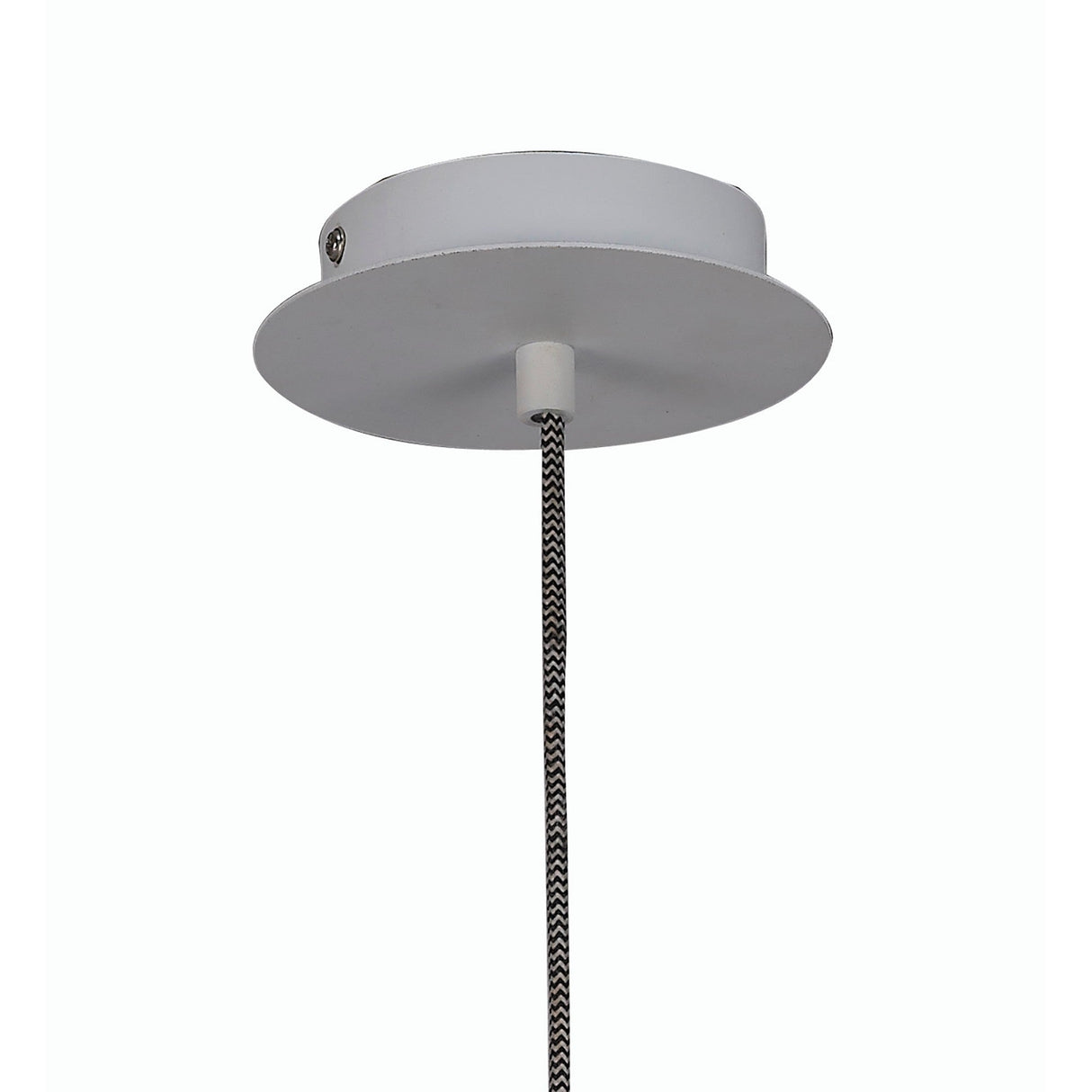 Nordica II 62cm 3 Light Chandelier - Beech With White Shades