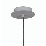 Nordica II 62cm 3 Light Chandelier - Beech With White Shades