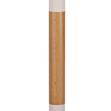 Nordica II Table Lamp With USB Socket - White/Beech With White Shade