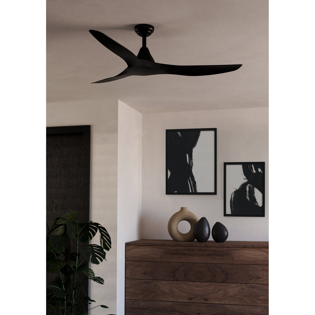 Norette Ceiling Fan - Black