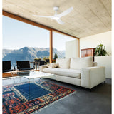 Norette Ceiling Fan with Light - Matt White