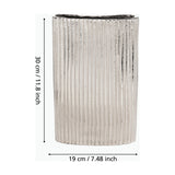 Nosimaro Vase 30cm - Nickel