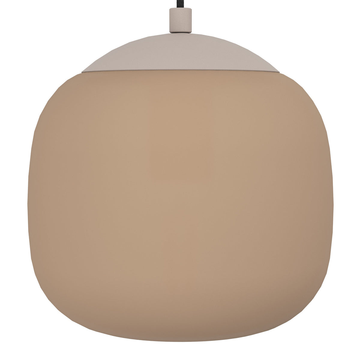 Nosmena Glass Pendant Light - Taupe