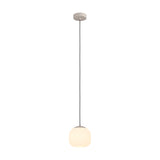 Nosmena Glass Pendant Light - Taupe