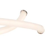 Nur II LED Semi-Flush Ceiling Light 50W 3000K – Chrome