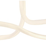 Nur II LED Rectangular Semi-Flush Ceiling Light 40W 3000K – Chrome