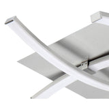 Nur LED Flush Ceiling Light 34W 3000K - Silver
