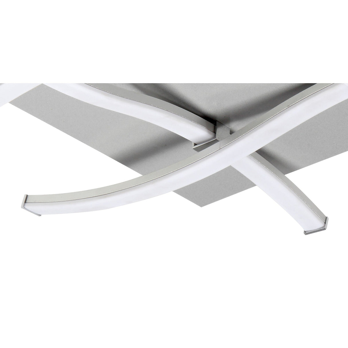 Nur LED Flush Ceiling Light 34W 3000K - Silver