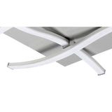 Nur LED Flush Ceiling Light 34W 3000K - Silver